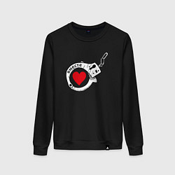 Женский свитшот Вместе парное - наручники