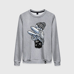 Женский свитшот Космическая красотка