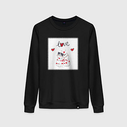 Женский свитшот Любовная романтика