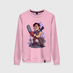 Женский свитшот Зловещие мертвецы - Эш