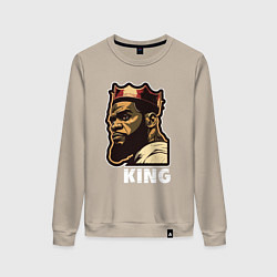 Женский свитшот Король Леброн Джеймс