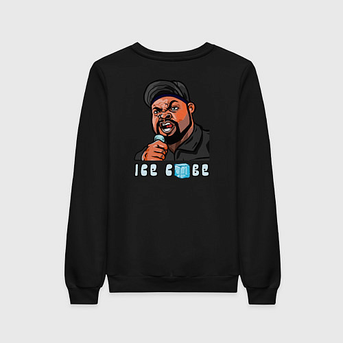 Женский свитшот Icecube / Черный – фото 2