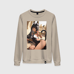 Женский свитшот Сфинкс в древнем Египте