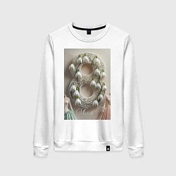 Женский свитшот Ландыши девушкам на 8 марта