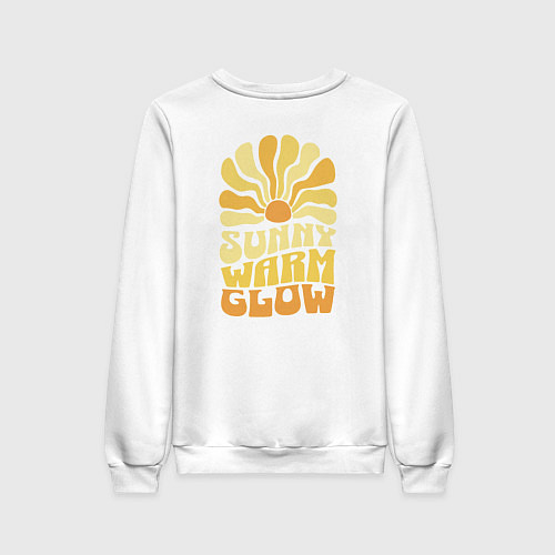 Женский свитшот Sunny Warm / Белый – фото 2