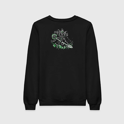 Женский свитшот Your ego Rubick Dota 2 / Черный – фото 2