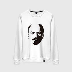 Женский свитшот Владимир Ленин абстрактный портрет