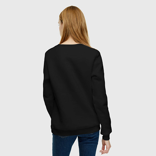 Женский свитшот Детская игра / Черный – фото 4