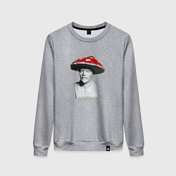 Женский свитшот Ленин гриб