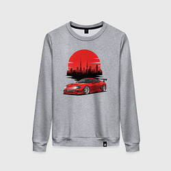 Женский свитшот Toyota Supra - Tokyo