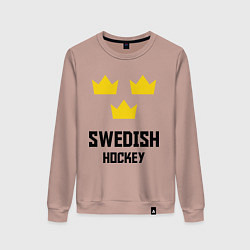 Женский свитшот Swedish Hockey