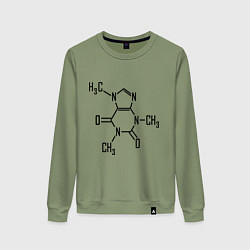 Женский свитшот Кофеин формула
