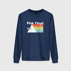 Свитшот хлопковый женский Pink Floyd, цвет: тёмно-синий
