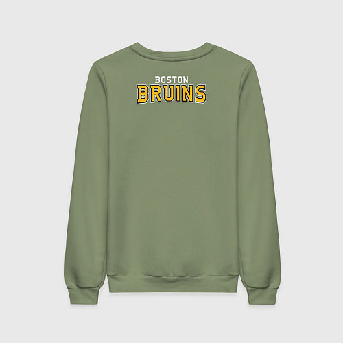 Женский свитшот Boston Bruins / Авокадо – фото 2