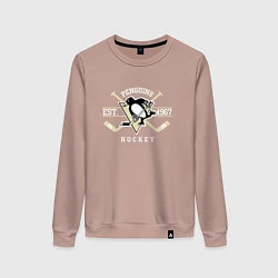 Женский свитшот Pittsburgh Penguins: Est.1967