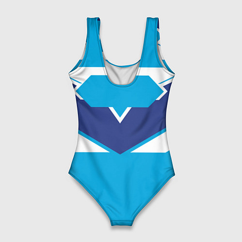 Женский купальник-боди Молоко сгущеное / 3D-принт – фото 2