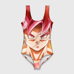 Женский купальник-боди DBZ: Super Goku