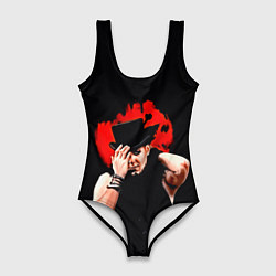 Купальник-боди 3D женский Poets of the fall(Марко), цвет: 3D-принт