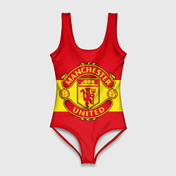 Женский купальник-боди FC Man United: Red Style