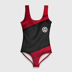 Женский купальник-боди Volkswagen: Red Sport