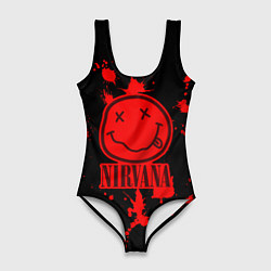 Женский купальник-боди Nirvana: Blooded Smile