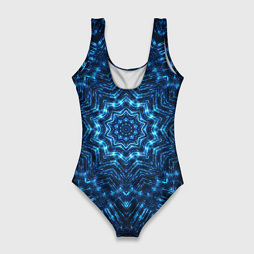 Женский купальник-боди Космическая мандала / 3D-принт – фото 2