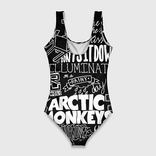 Женский купальник-боди Arctic Monkeys: I'm in a Vest / 3D-принт – фото 2