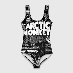 Купальник-боди 3D женский Arctic Monkeys: I'm in a Vest, цвет: 3D-принт