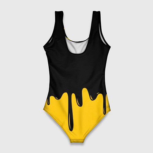 Женский купальник-боди 21 Pilots: Liquid Paint / 3D-принт – фото 2