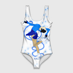 Женский купальник-боди Фигурное катание