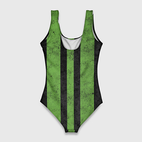 Женский купальник-боди Skoda Green Logo Z / 3D-принт – фото 2