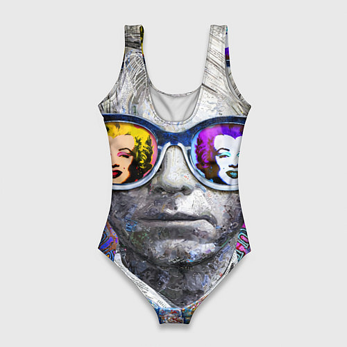Женский купальник-боди Andy Warhol Энди Уорхол / 3D-принт – фото 2