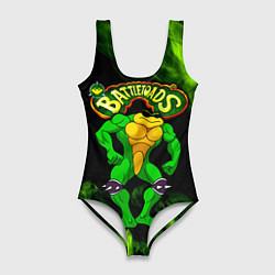 Женский купальник-боди Battletoads Rash