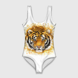Женский купальник-боди Дикий Тигр Wild Tiger