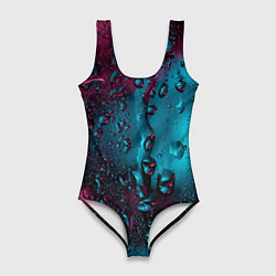 Женский купальник-боди Ностальгия фиолетового дождя