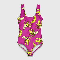 Женский купальник-боди Banana pattern Summer Color