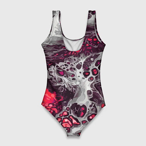 Женский купальник-боди Ожег / 3D-принт – фото 2