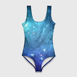 Женский купальник-боди Ледяная туманность