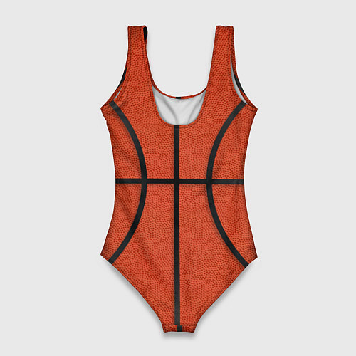 Женский купальник-боди Стандартный баскетбольный мяч / 3D-принт – фото 2