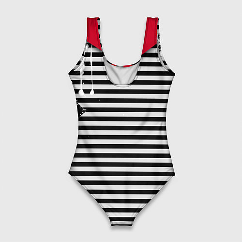 Женский купальник-боди Костюм Разбойник -новогодний карнавальный / 3D-принт – фото 2