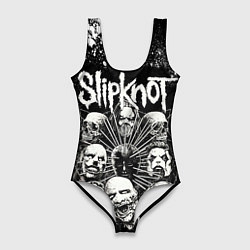 Женский купальник-боди Slipknot Black