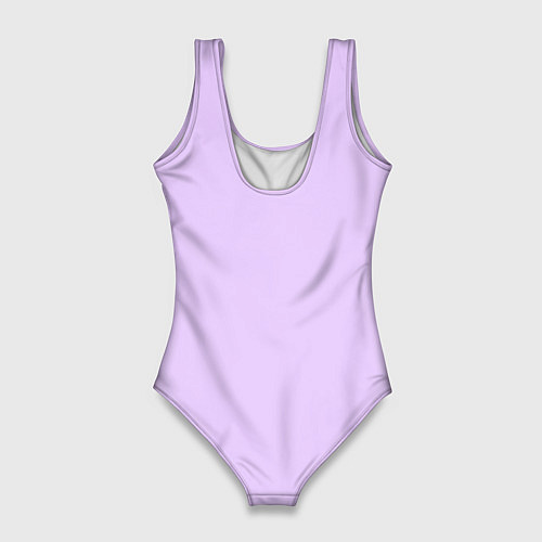 Женский купальник-боди Цифровая лаванда 2023 / 3D-принт – фото 2