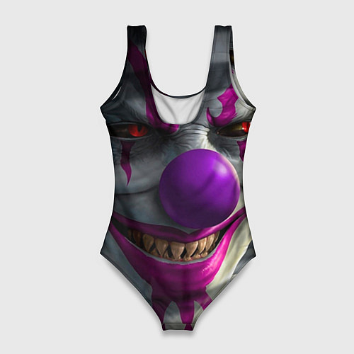 Женский купальник-боди Free Fire - Клоун / 3D-принт – фото 2