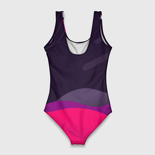 Женский купальник-боди Кролики love / 3D-принт – фото 2