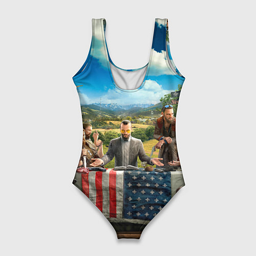 Женский купальник-боди Far Cry / 3D-принт – фото 2