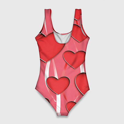 Женский купальник-боди Святой Валентин для твоих любимых / 3D-принт – фото 2