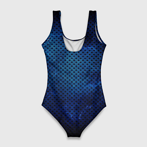 Женский купальник-боди Электрический металл / 3D-принт – фото 2