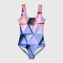 Женский купальник-боди Triangle gradient