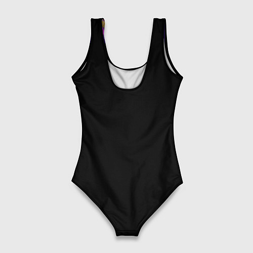 Женский купальник-боди Кис кис - ламповый альбом / 3D-принт – фото 2