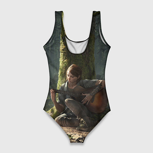 Женский купальник-боди Элли с гитарой / 3D-принт – фото 2